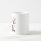水彩クリスマストナカイ コーヒーマグカップ (中央)