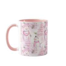 水彩クリスマスパターン