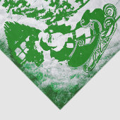 水彩クリスマスパターン 薄葉紙 (詳細)