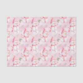 水彩クリスマスパターン 薄葉紙