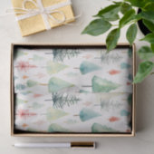 水彩クリスマスパターン 薄葉紙 (ギフト)