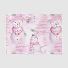 水彩クリスマスパターン 薄葉紙