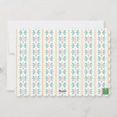 水彩クリスマスピンク大千年記念撮影 シーズンカード (裏面)