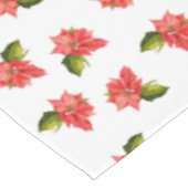 水彩クリスマスフラワーテーブルクロス テーブルクロス (アングル)