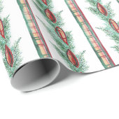 水彩クリスマスプレッドリボンガーランド ラッピングペーパー (ロールコーナー)