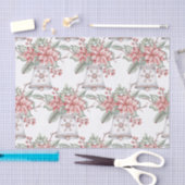 水彩クリスマスベル 薄葉紙 (クラフト)