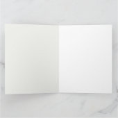 水彩クリスマスペンギン カード (内部)