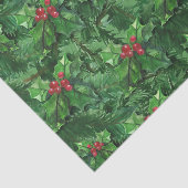 水彩クリスマスホリーベリー 薄葉紙 (詳細)