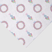 水彩クリスマスボーカラフルブルリース 薄葉紙 (詳細)