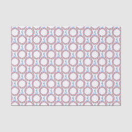 水彩クリスマスボーカラフルブルリース 薄葉紙