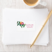 水彩クリスマスボール ラベル (インサイチュ)