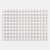 水彩クリスマスラッピング紙セット3 ラッピングペーパーシート (正面2)