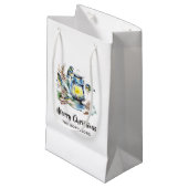 水彩クリスマスランタン スモールペーパーバッグ (正面アングル)