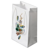 水彩クリスマスランタン スモールペーパーバッグ (裏面アングル)