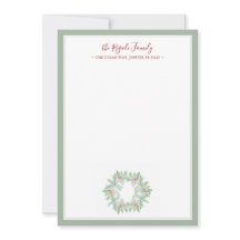 水彩クリスマスリース 新築祝いギフト