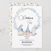 水彩クリスマス格言 招待状 (正面/裏面)