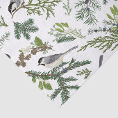 水彩クリスマス自然森イラストレーション 薄葉紙 (詳細)