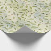 水彩クリスマス離れ ラッピングペーパー (角)