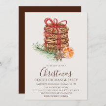 水彩クリスマスCookies交換パーティー