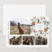 水彩クリップアート フォトブース ストリップ テンプレート (正面/裏面)