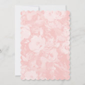 水彩クレストフローラモノグラムピンク結婚ズ (裏面)