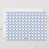 水彩クレスト名門私立校風のクリスマス数々のフォトカード シーズンカード (裏面)