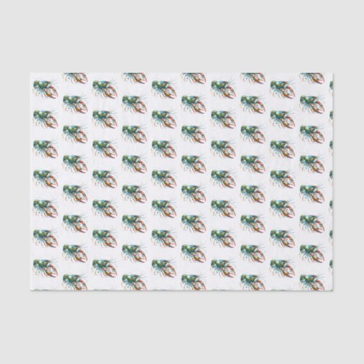 水彩クロウフィッシュティッシュペーパー 薄葉紙 (正面)