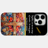 水彩クロスの紅葉 Case-Mate iPhoneケース (裏面 (横))