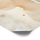 水彩クーガーno 3 ポスター (コーナー)