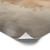 水彩クーガーno 6 ポスター (コーナー)