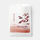 水彩グラデーション日本ありがとう結婚さん フェイバーバッグ (正面)