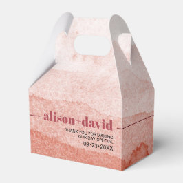 水彩グラデーション日本ありがとう結婚さん フェイバーボックス