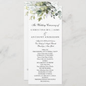 水彩グリーナリーユーカリ プログラム (正面/裏面)