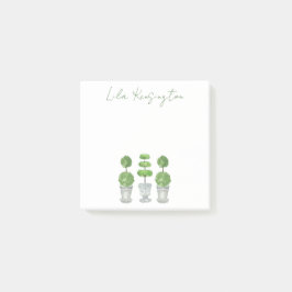 水彩グリーントピアリー ポストイット