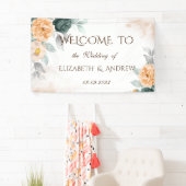 水彩グリーンバラ結婚ズ 横断幕 (インサイチュ)