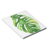 水彩グリーンパーム2 ノートパッド (アングル)