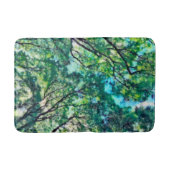 水彩グリーンフォレスト バスマット (正面)