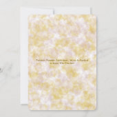 水彩グリーン&パープルベビーシャワー招待状 招待状 (裏面)