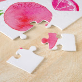 水彩グレープフルーツ ジグソーパズル (側面)