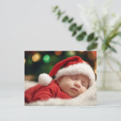 水彩グースフォトベビーのお知らせ – カード (スタンド正面)