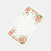 水彩ゲストバスルーム使い捨てハンドタオル (コーナー)