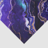 水彩ゲード深いブルーパープルバラ金ゴールドゲート 薄葉紙 (詳細)