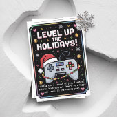 水彩ゲーム ゲーマー クリスマスカード