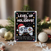 水彩ゲーム ゲーマー クリスマスカード