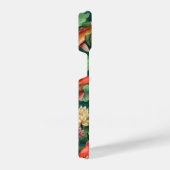 水彩コイと睡蓮スリムフィット iPhoneケース (右側面)