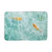 水彩コイの魚のセレニティ バスマット (正面)