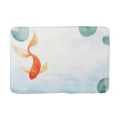 水彩コイフィッシュセレニティ バスマット (正面)