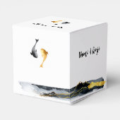 水彩コイ結婚魚 フェイバーボックス (裏面サイド)