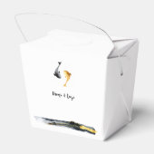 水彩コイ結婚魚 フェイバーボックス (裏面サイド)