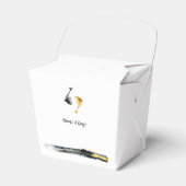 水彩コイ結婚魚 フェイバーボックス (正面サイド)